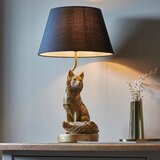 Endon 106796 - Stona lampa FOX 1xE14/6W/230V crna/mesing | Eponuda.com
