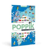 Poppik Edukativni poster s nalepnicama Otkrića Zastave 7+ | Eponuda.com