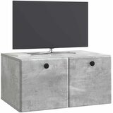 TV ormar za zid 59,5 x 41 x 30 cm Betonska siva | shoptok.hr