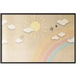  Plakat - Rainbow Day 42x29.7 Crni okvir | shoptok.hr