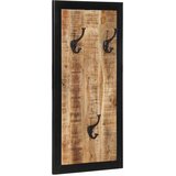  Stalak za kapute 40x2x80 cm Puno grubo drvo Mango Slike