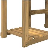  Stalak za biljke Bijela 85 x 30 x 114,5 cm Čvrsto drvo akacije | shoptok.hr