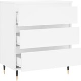  Komoda bijela 60 x 35 x 70 cm od konstruiranog drva | shoptok.hr