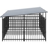  kavez za pse s krovom čelični 5,63 m² | Eponuda.ba