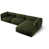 Micadoni Zelena kotna sedežna garnitura (desni kot) Martina – Home | Shoptok.si