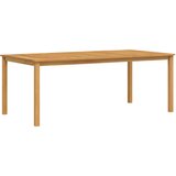  Vrtni set za objed 9 kom. 8-sjedala Smeđa Čvrsto drvo akacije 200 x 100 x 74 cm | Shoptok.si