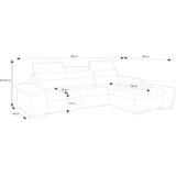 Molarem Home Kutna garnitura Korfu | shoptok.hr