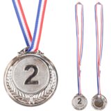 Silver Medal Second Place Prize Trophy Zinc 6.5cm | shoptok.hr