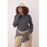 Trendyol Ženska bluza Tbbaw25Af00027, Tamnosiva | Eponuda.com