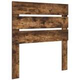  Krevet s od storage s uzglavljem Dimljeni hrast 100 x 200 cm | shoptok.hr
