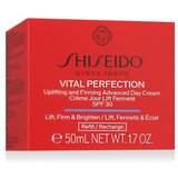 Shiseido Vital Perfection Uplifting & Firming Advanced Day Cream SPF30 dnevna krema za lice za sve vrste kože punilo 50 ml za žene | shoptok.hr