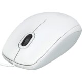 Logitech Miš optički, 800 dpi, 3 tipke, USB - B100 White | Eponuda.ba