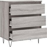 vidaXL Komoda siva sonoma 60x35x70 cm inženirski les Cene