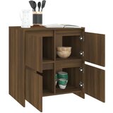 Komode 2 kom smeđa boja hrasta 70x41x75 cm konstruirano drvo | shoptok.hr