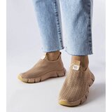 Gemre Beige slip-on sneakers Yellville | shoptok.hr