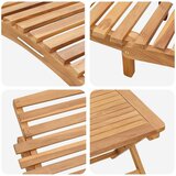  Ležaljka 2 pcs Smeđa 198 x 55 x 58,5 cm Čvrsto teak drvo | shoptok.hr