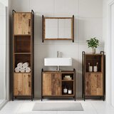  Set ormarića za kupaonicu 3 kom. Staro drvo 40 x 36 x 99,5 cm | shoptok.hr