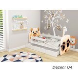 Olimp Sport krevet za decu animals 160X80 cm sa dodatnom fiokom white 6 dezena Cene