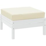  Paletni podni jastuk od tkanine 60x60x9,5 cm krem | shoptok.hr
