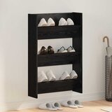  Ormar za cipele Crni hrast 60 x 18 x 90 cm Konstruirano drvo | shoptok.hr