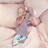 MimiNu posteljina za bebe 2 elem Royal Powder Pink | shoptok.hr