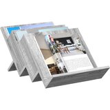  Polica za časopise s policom Siva Sonoma 53 x 40 x 28,5 cm | shoptok.hr
