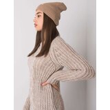RUE PARIS Cap-JK-CZ-27.84P-dark beige | Shoptok.si