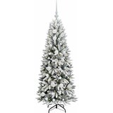  Umjetno božićno drvce Bijela 120 cm PVC, plastika, čelik i PE | shoptok.hr