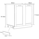 MID.YOU SPODNJA OMARICA ZA KORITO | Shoptok.si