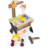  Drvena radionica za decu, sto sa alatom – ECOTOYS | Eponuda.com