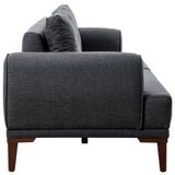 Atelier Del Sofa sofa trosed vina 3 anthracite walnut | ePonuda.com