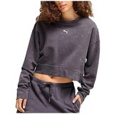 Puma Puloverji DARE TO RELAXED WASHED CRE Siva | Shoptok.si