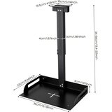 SupplySwap Nosilec za projektor, nastavljiva dolžina, trajni materiali, 13.87in, črna, (5000193300) | Shoptok.si