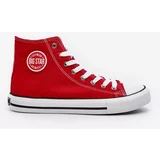 Big Star Women's Classic High Sneakers Red
