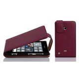 Cadorabo Ohišje, združljivo z Nokia Lumia 720 v pastelno vijolično - Zaščitni ovitek v obliki flipa iz teksturiranega umetnega usnja, (20559049) | Shoptok.si