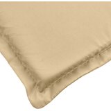  Jastuk za ležaljku prošarani bež 200 x 70 x 4 cm od tkanine - prošarana bež 200 x 70 x 4 cm 1 | shoptok.hr