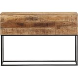  Konzolni stol 110x30x75 cm grubo masivno drvo manga i željezo | Eponuda.ba