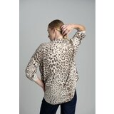 LAMIA MODA beige blouse with spots | Eponuda.com
