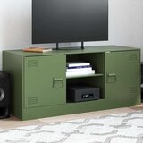 Furnova TV omarica olivno zelena 99x39x44 cm jeklo, (21923707) Cene