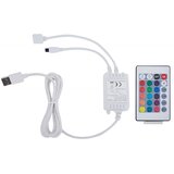 Okvir za krevet od umjetne kože s LED svjetlom sivi 120x200 cm | Eponuda.com