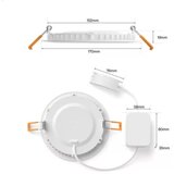 Philips Komplet od 2 kom LED RGBW, prigušiva, za kupatilo, ugradno plafonsko svetlo Hue SLIM LED/12W/230V IP44 | Eponuda.com