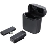 Brezžični lavalier mikrofon za pametni telefon USB-C priklop za vloge, TikTok, facebook, YouTube s polnilno škatlico