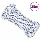vidaXL Vrv za čoln bela 3 mm 25 m polipropilen Cene