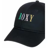 Roxy Pamučna kapa sa šiltom za bebe boja: crna, s aplikacijom