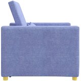 SOFA na razvlačenje Singl Trapere plave boje 90 x 165 x 87 cm | shoptok.hr