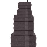 VidaXL 12-dijelni set ručnika antracit 360 gsm 100 % pamuk VidaXL 12-dijelni set ručnika antracit 360 gsm 100 % pamuk Slike