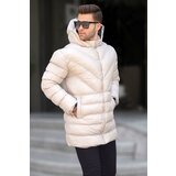 Madmext Winter Jacket - Beige - Standard Cene