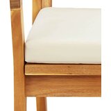  Vrtna stolica 2 pcs Prirodna nafta Čvrsto drvo akacije | shoptok.hr