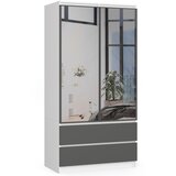 AKORD OMARA S90 2D 2SZ 2 ZRCALNI CLP PK BELO / SIVO, (21713769) | Shoptok.si