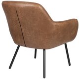 White Label Rjav fotelj Dude – | Shoptok.si